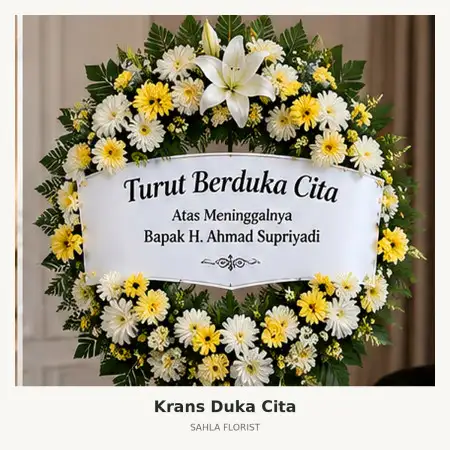 Krans Bunga Duka Ponorogo